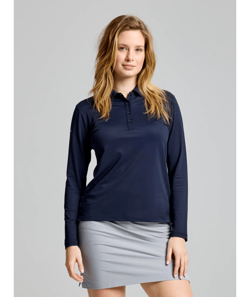 WS TECH PIQUE POLO LS